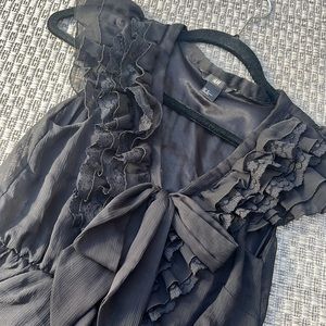 H&M Ruffle Lace Blouse